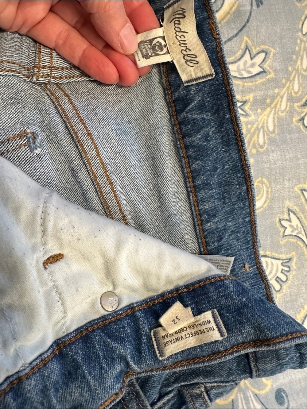 Madewell Light Blue High-Rise Denim Jeans